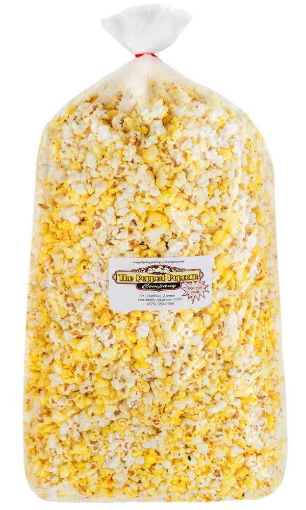 Buy a 6 1/2 gallon bag (104 cups) of fresh, gourmet, flavored popcorn from The Popped Popcorn Company. Ship popcorn orders anywhere in the Continental United States.