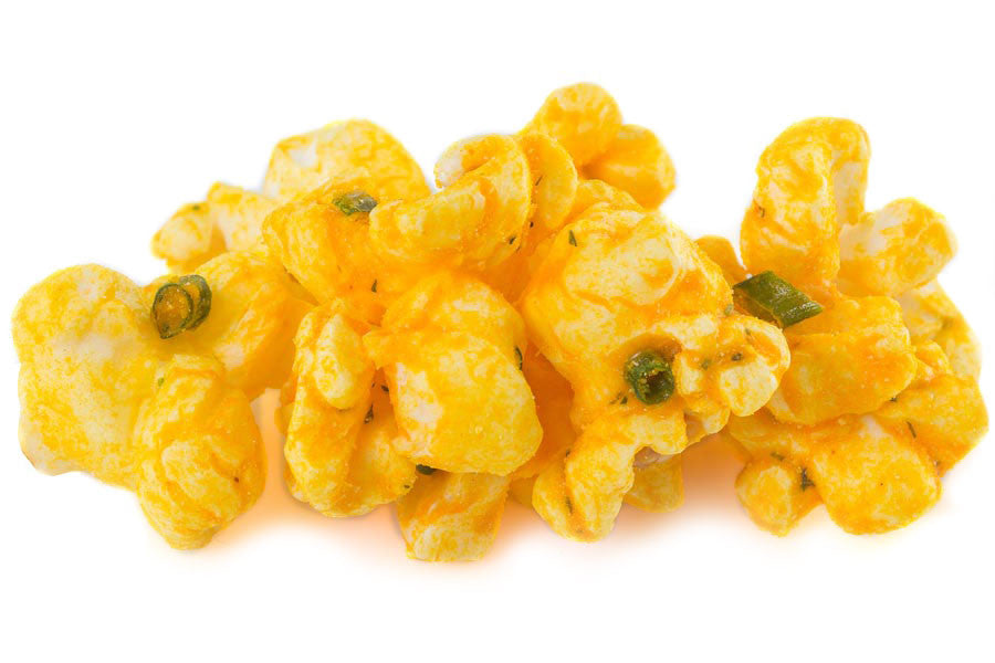 Buy fresh, loaded baked potato flavored popcorn online (available in tins or bags), and have your gourmet popcorn order shipped anywhere in the Continental US.