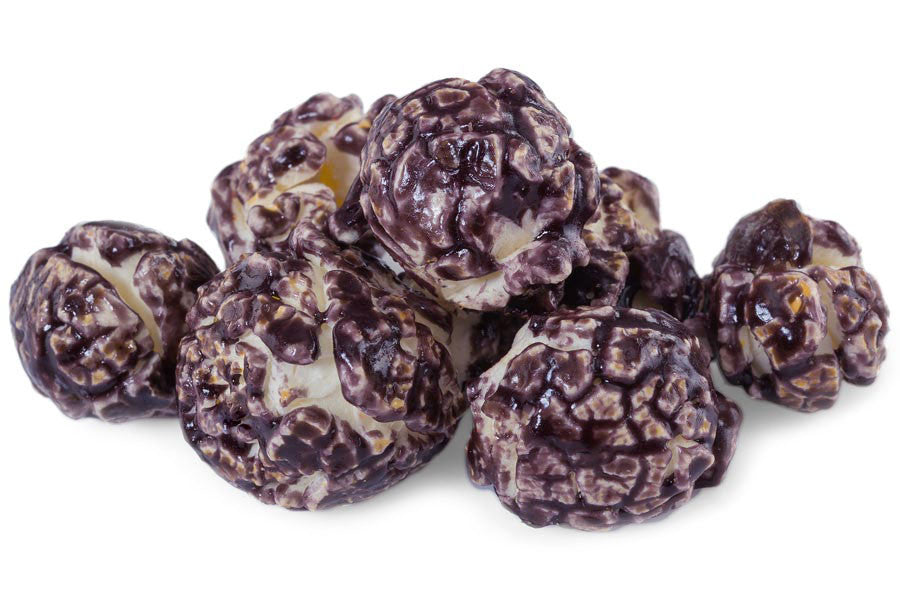 Buy fresh, grape flavored popcorn online (available in tins or bags), and have your gourmet popcorn order shipped anywhere in the Continental US.